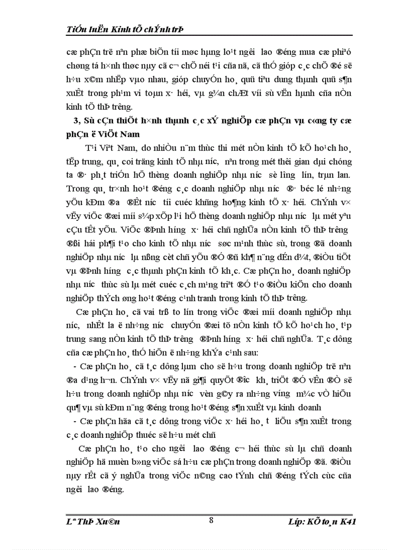 image for page Cổ phần hoá doanh nghiệp nhà nước ở Việt Nam