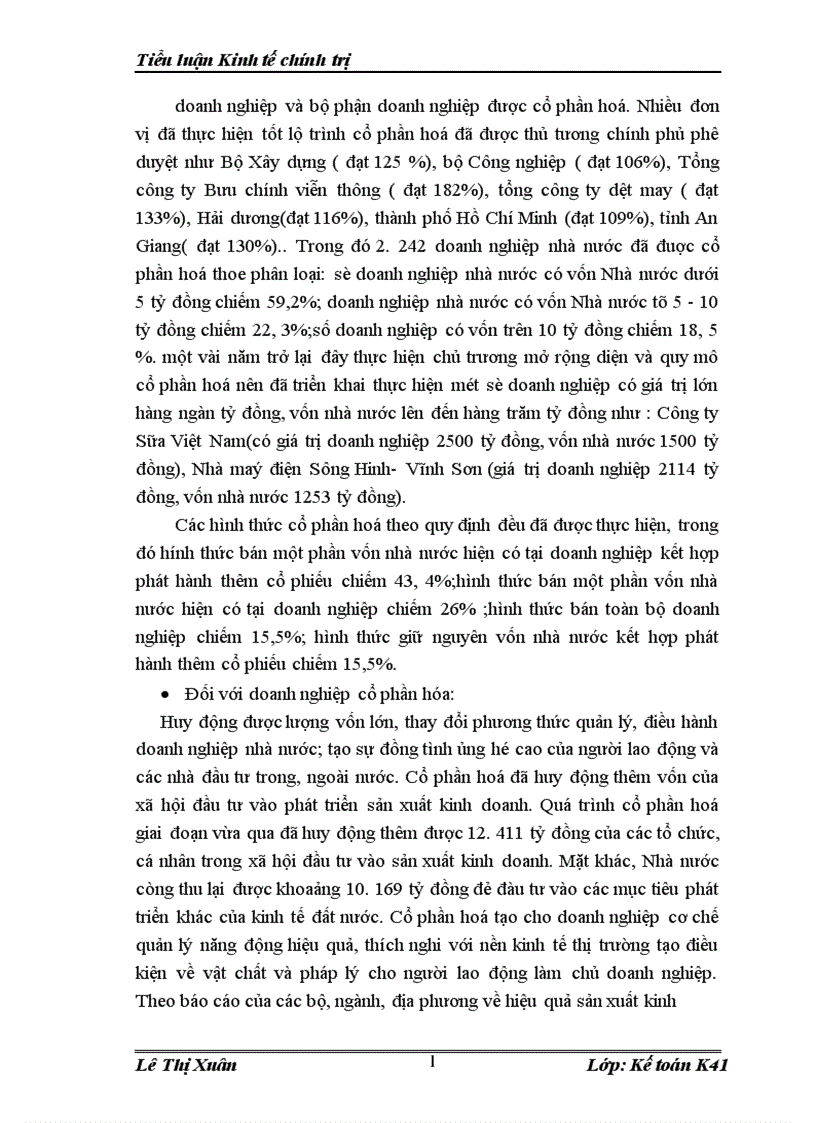 image for page Cổ phần hoá doanh nghiệp nhà nước ở Việt Nam