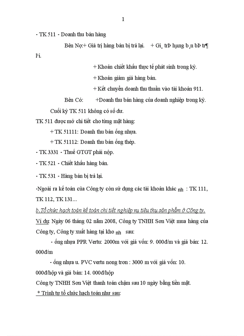 image for page Báo cáo kiến tập kế toán tại Công ty cổ phần Đầu tư XNK Thuận Phát