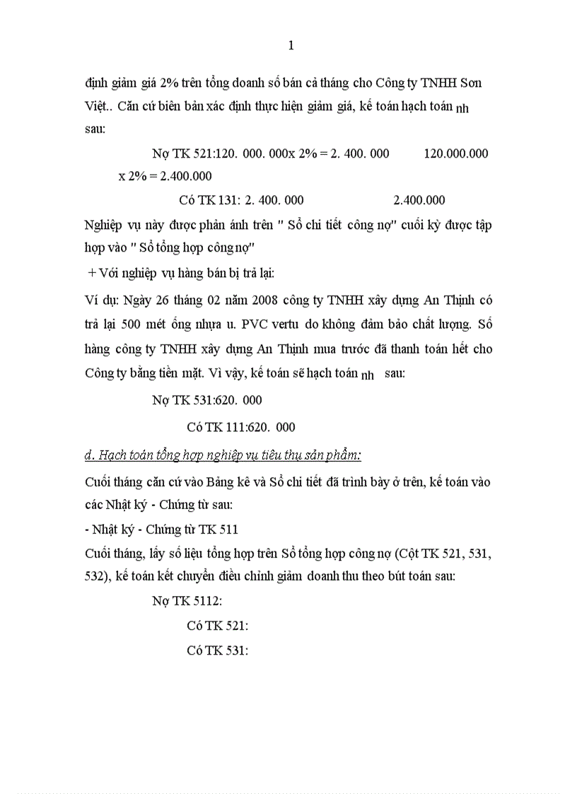 image for page Báo cáo kiến tập kế toán tại Công ty cổ phần Đầu tư XNK Thuận Phát
