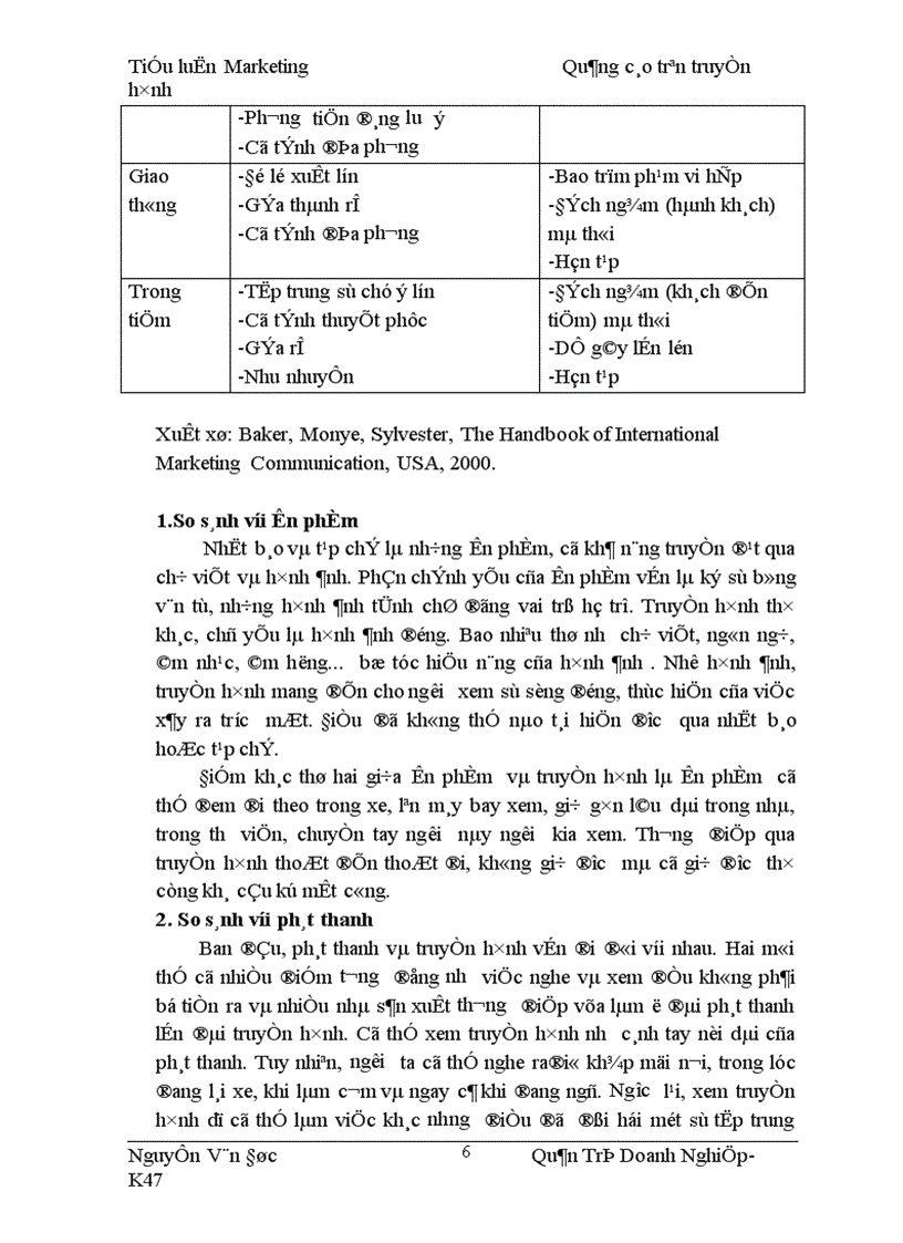 image for page Quảng cáo trên truyền hình 1