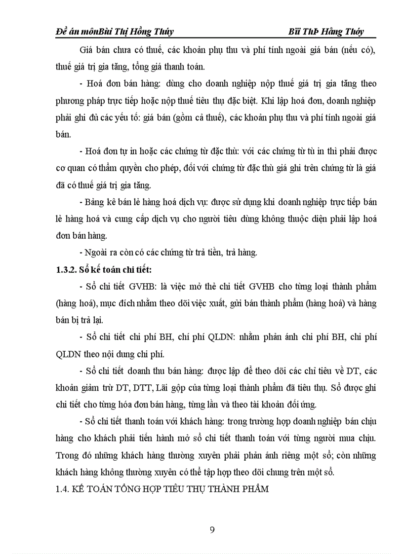 image for page Hoàn thiện hạch toán tiêu thụ thành phẩm và xác định kết quả kinh doanh 1
