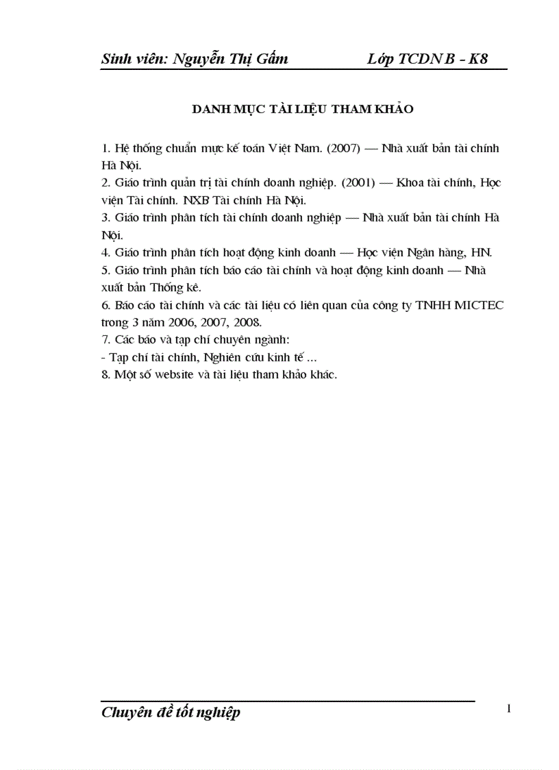 image for page Một số giải pháp nâng cao hiệu quả sử dụng vốn lưu động tại Công ty TNHH MICTEC 1