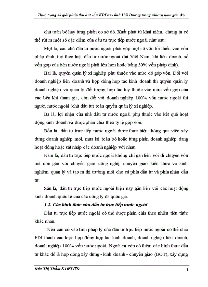 image for page Thực trạng và giải pháp thu hút vốn FDI vào tỉnh Hải Dương trong những năm gần đây