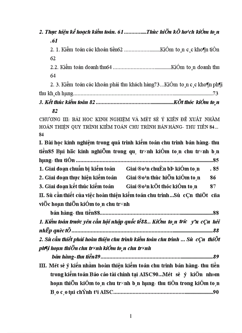image for page Kiểm toán chu trình bán hàng thu tiền trong kiểm toán BCTC do Công ty Kiểm toán và Dịch vụ Tin học AISC thực hiện 1
