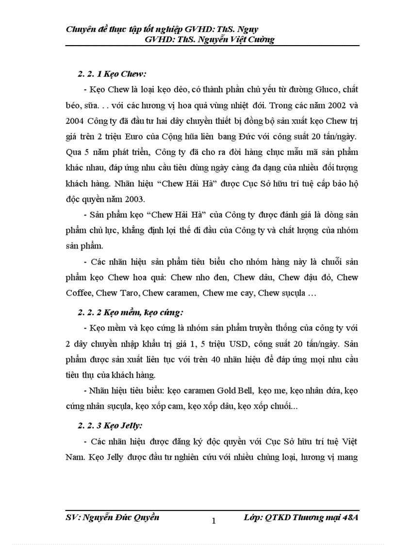 image for page Giải pháp nâng cao năng lực cạnh tranh và mở rộng thị trường tiêu thụ sản phẩm cho công ty cổ phần bánh kẹo Hải Hà 1