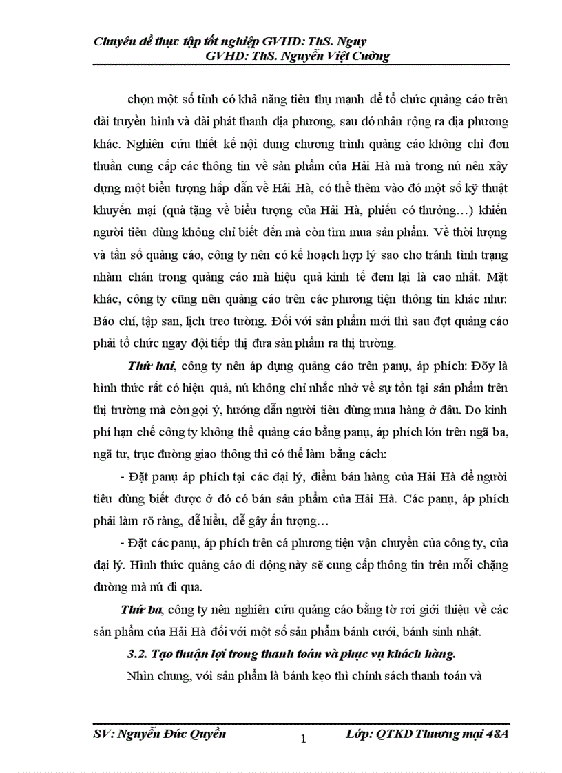 image for page Giải pháp nâng cao năng lực cạnh tranh và mở rộng thị trường tiêu thụ sản phẩm cho công ty cổ phần bánh kẹo Hải Hà 1