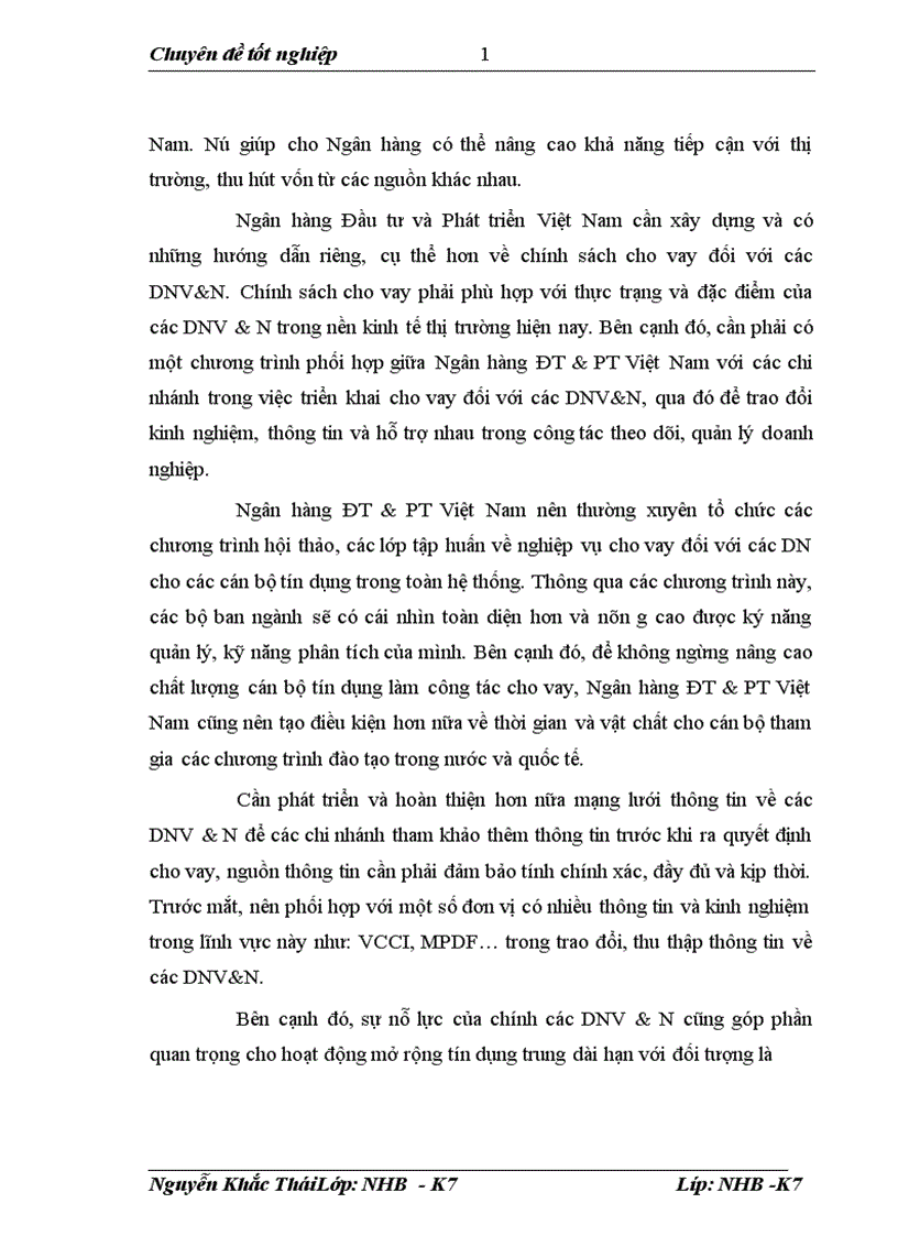 image for page Giải pháp mở rộng và nâng cao chất lượng tín dụng trung dài hạn đối với các doanh nghiệp vừa và nhỏ tại Sở giao dịch Ngân hàng Đầu tư và Phát triển Việt Nam