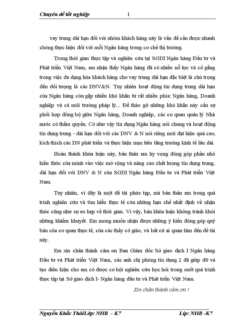 image for page Giải pháp mở rộng và nâng cao chất lượng tín dụng trung dài hạn đối với các doanh nghiệp vừa và nhỏ tại Sở giao dịch Ngân hàng Đầu tư và Phát triển Việt Nam