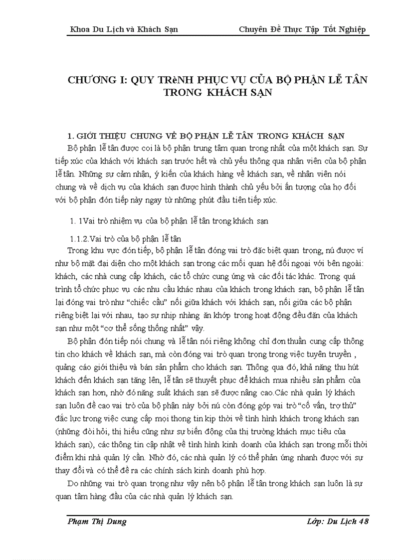 image for page Nghiên cứu quy trình phục vụ của bộ phận lễ tân khách sạn hilton hanoi opera