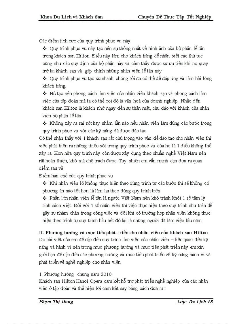 image for page Nghiên cứu quy trình phục vụ của bộ phận lễ tân khách sạn hilton hanoi opera