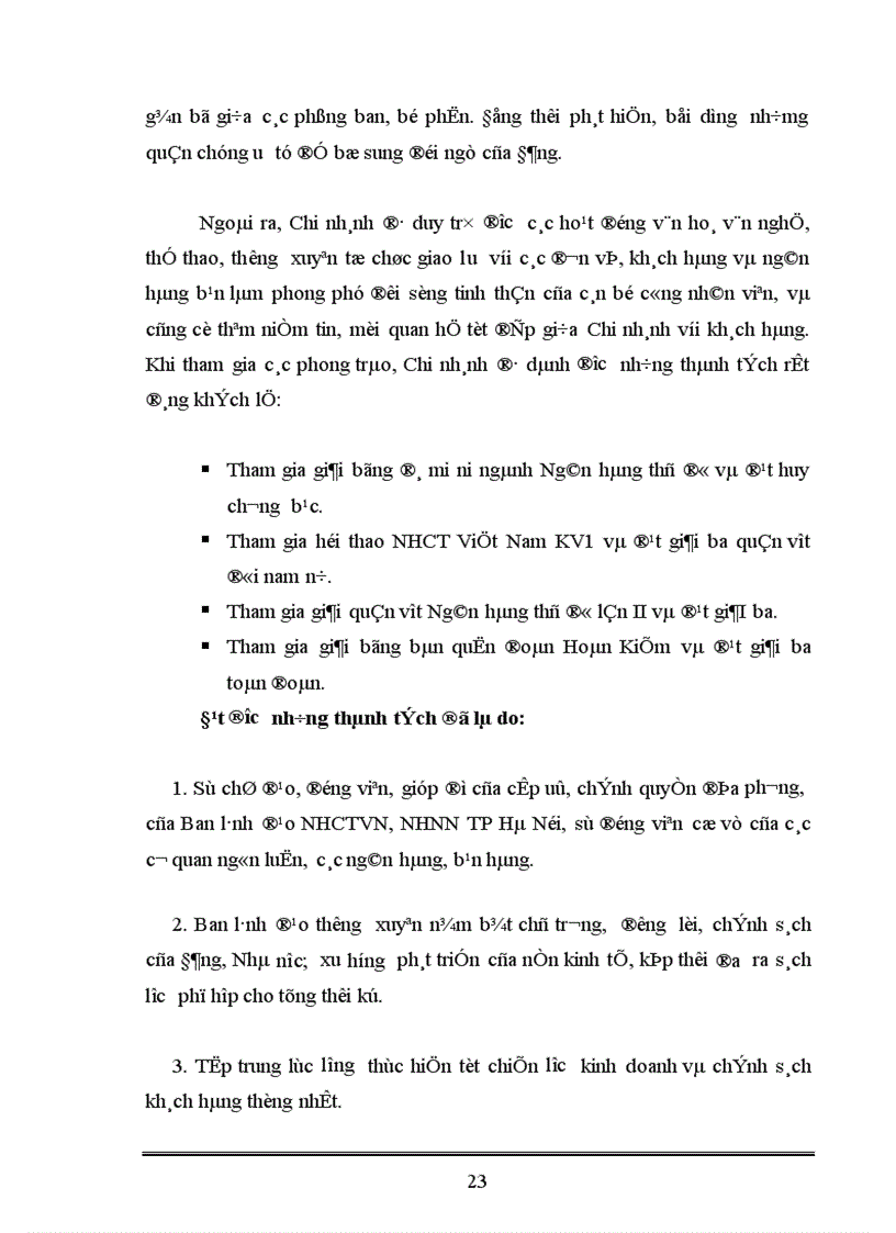 image for page Báo cáo thực tập tổng hợp tại Ngân hàng công thương Hoàn Kiếm