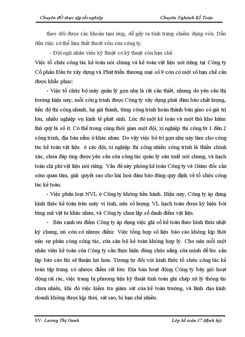 image for page Hoàn thiện kế toán nguyên vật liệu tại Công ty Cổ phần Đầu Tư Phát Triển Xây Dựng và Thương Mại số 9