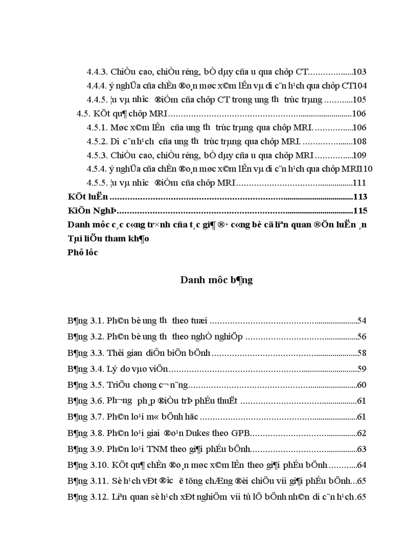 image for page Nghiên cứu giá trị của phương pháp thăm trực tràng chụp cắt lớp vi tính chụp cộng hưởng từ trong xác định mức xâm lấn ung thư biểu mô trực tràng được phẫu thuật triệt căn