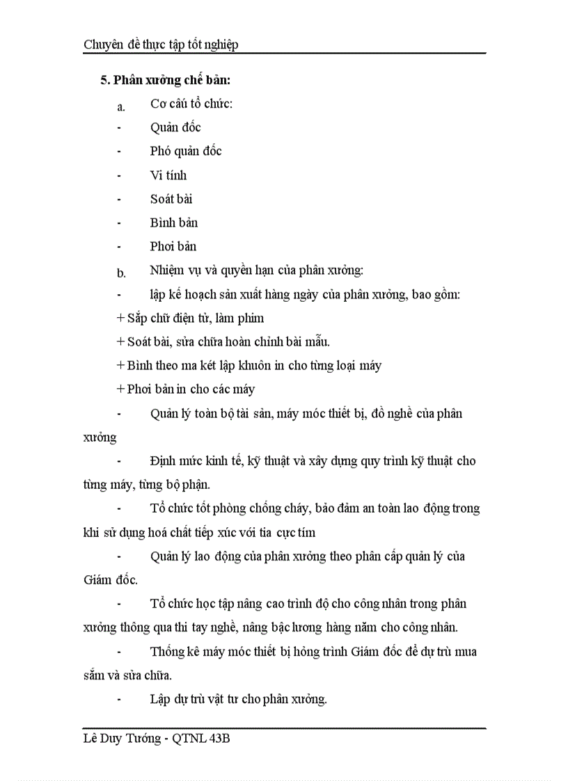 image for page Một số giải pháp nhằm hoàn thiện cơ cấu tổ chức bộ máy quản lý tại công ty In Tạp chí Cộng Sản 1