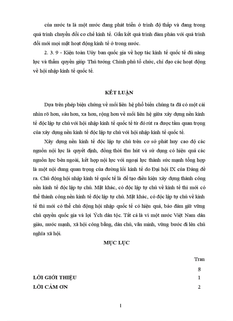 image for page Xây dựng nền kinh tế độc lập tự chủ với hội nhập kinh tế quốc tế Thời cơ và thách thức 1