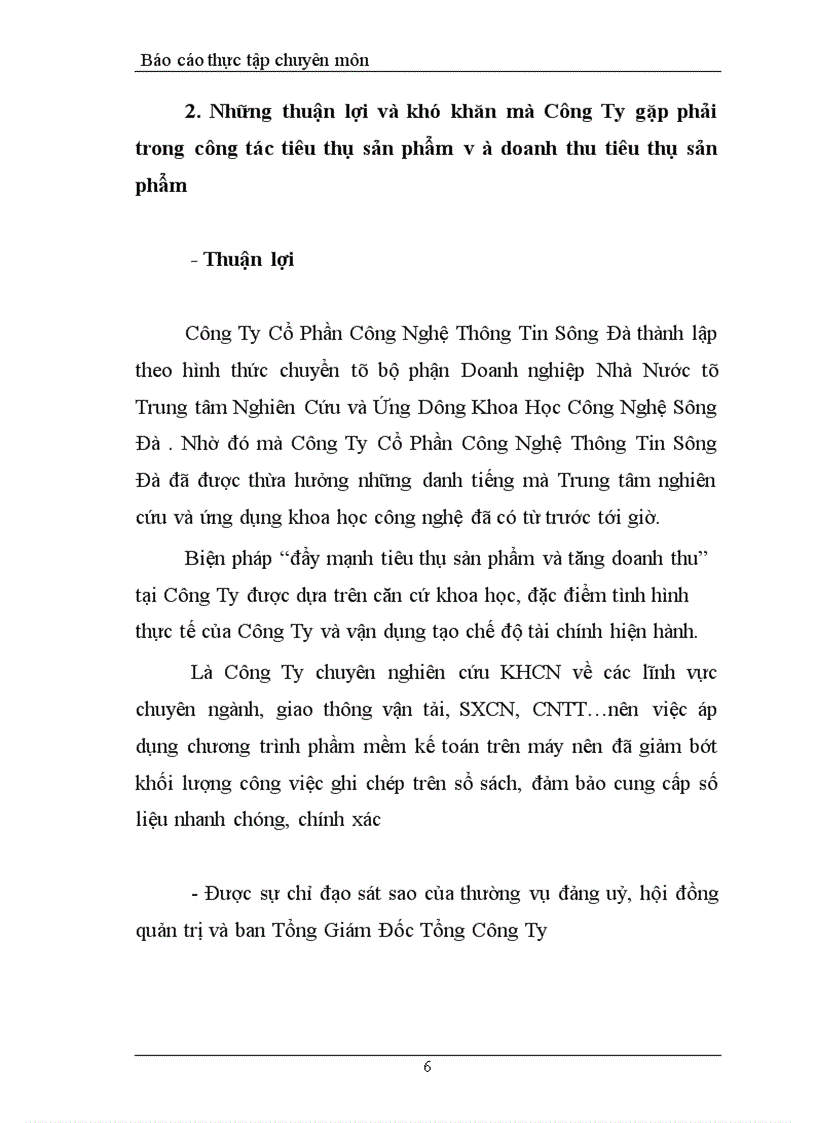 image for page Báo cáo thực tập tổng hợp tại Công Ty Cổ Phần Công Nghệ Thông Tin Sông Đà