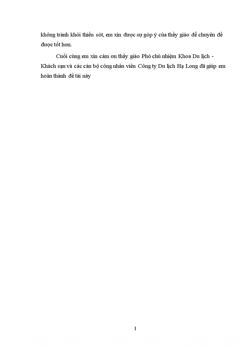 image for page Điều kiện sẵn sàng đón tiếp khách du lịch quốc tế tại Công ty Du lịch Hạ Long Thực trạng và khuyến nghị của Công ty Du lịch Hạ Long