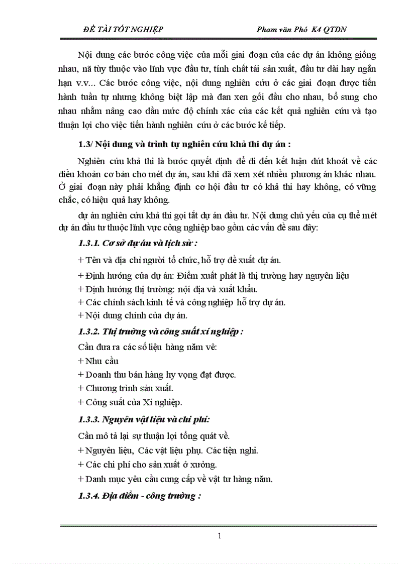 image for page Lập và phân tích dự án đầu tư dây chuyền sản xuất sữa đậu nành công suất 5 5 triệu lít năm