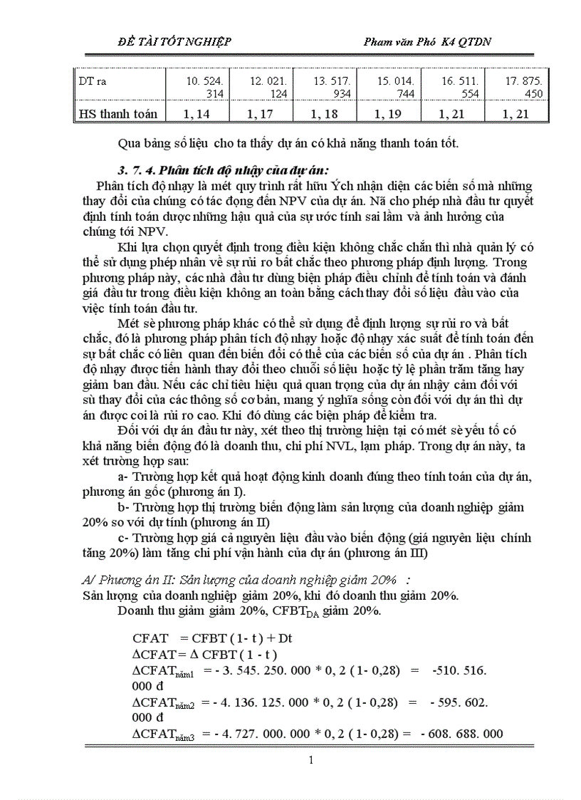 image for page Lập và phân tích dự án đầu tư dây chuyền sản xuất sữa đậu nành công suất 5 5 triệu lít năm