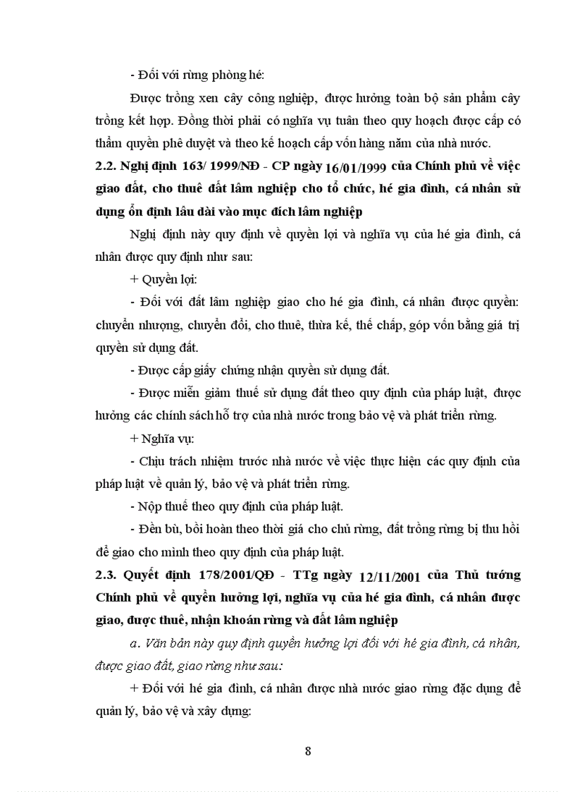 image for page Đánh giá thực trạng triển khai chính sách hưởng lợi theo Quyết định 178 2001 QĐ TTg về quyền hưởng lợi nghĩa vụ của hộ gia đình cá nhân được giao được thuê nhận khoán rừng và đất lâm nghiệp tại huyện Đoan Hùng Phú Thọ