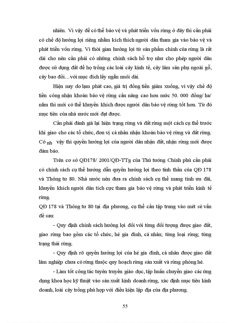 image for page Đánh giá thực trạng triển khai chính sách hưởng lợi theo Quyết định 178 2001 QĐ TTg về quyền hưởng lợi nghĩa vụ của hộ gia đình cá nhân được giao được thuê nhận khoán rừng và đất lâm nghiệp tại huyện Đoan Hùng Phú Thọ