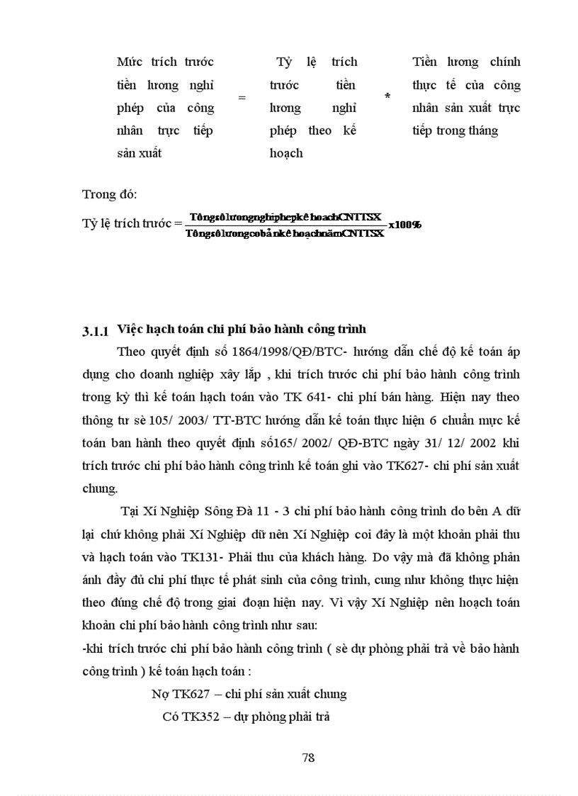 image for page Tổ Chức công tác kế toán chi phí sản xuất và tính giá thành sản phẩm xây lắp ở Xí Nghiệp Sông Đà 11 3 Công Ty Cổ Phần Sông Đà 11 1