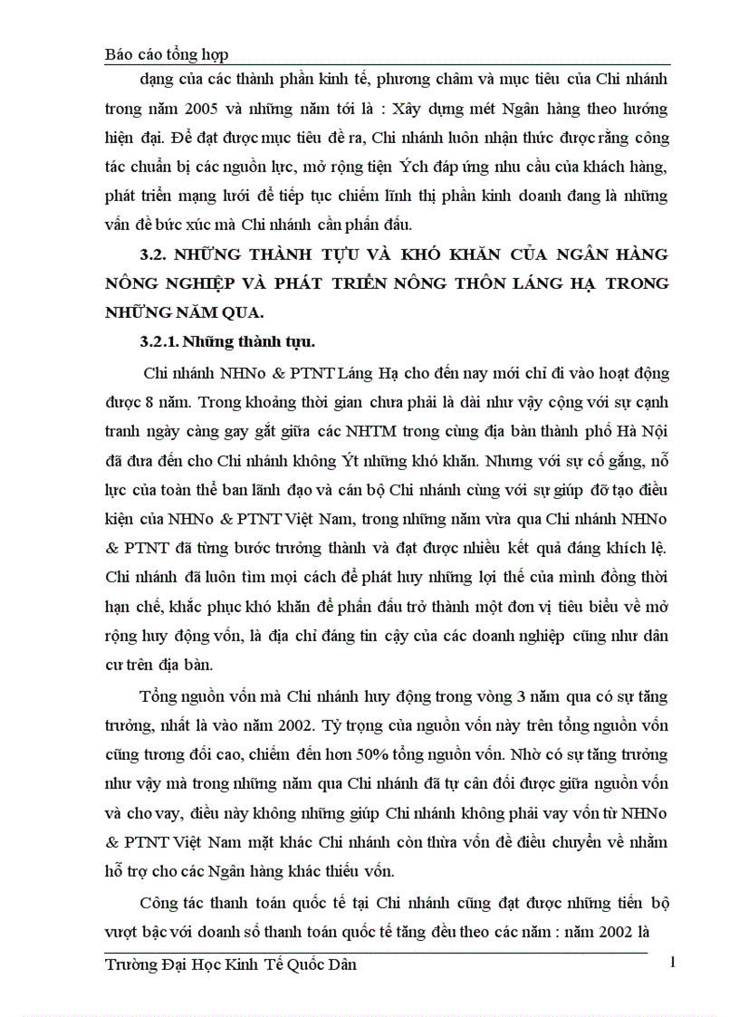 image for page Hệ thống tổ chức bộ máy và hoạt động của Chi nhánh NHNo PTNT Láng Hạ