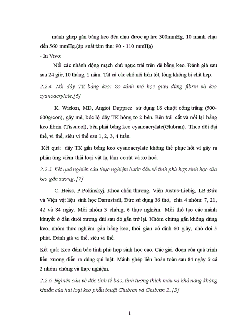 image for page Nghiên cứu tính phù hợp sinh học tính kháng khuẩn và khả năng liền mô của keo phẫu thuật Lepamed