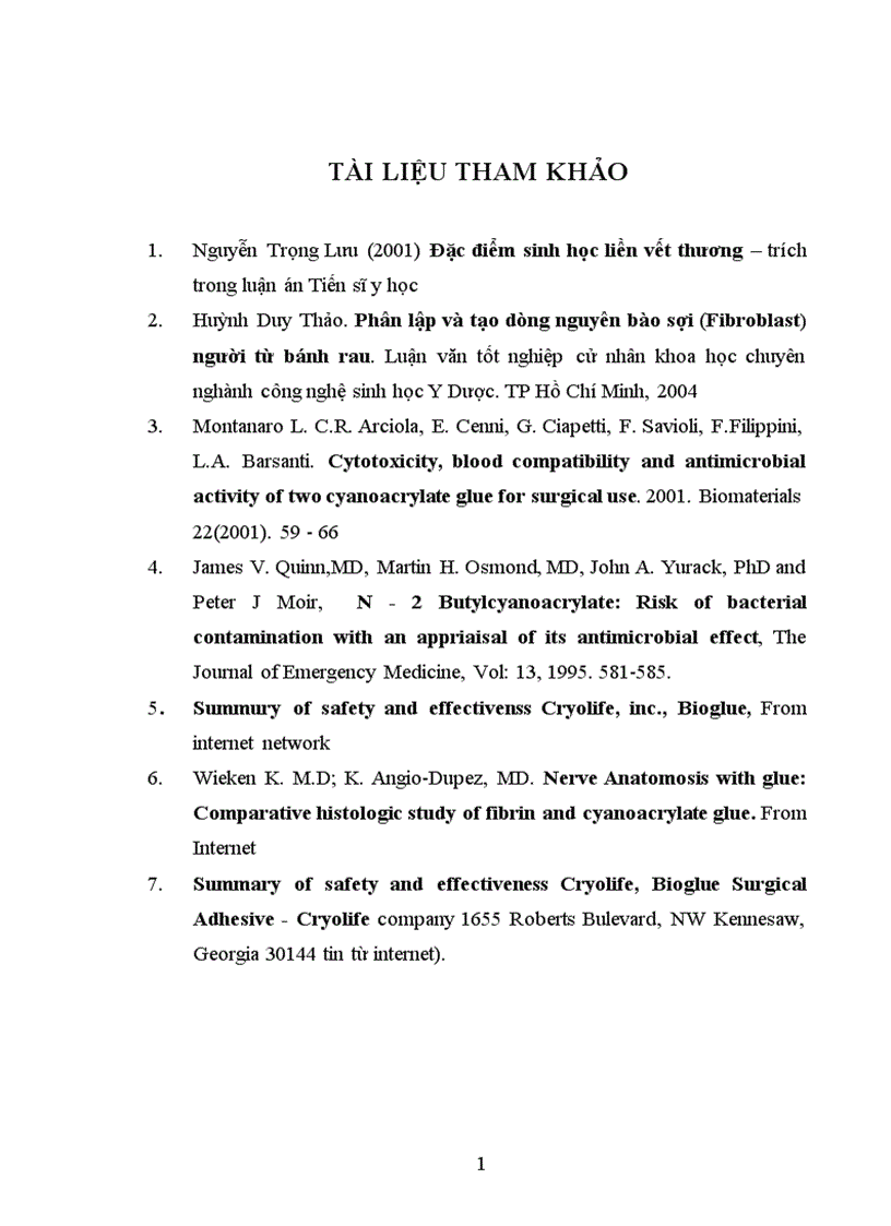 image for page Nghiên cứu tính phù hợp sinh học tính kháng khuẩn và khả năng liền mô của keo phẫu thuật Lepamed