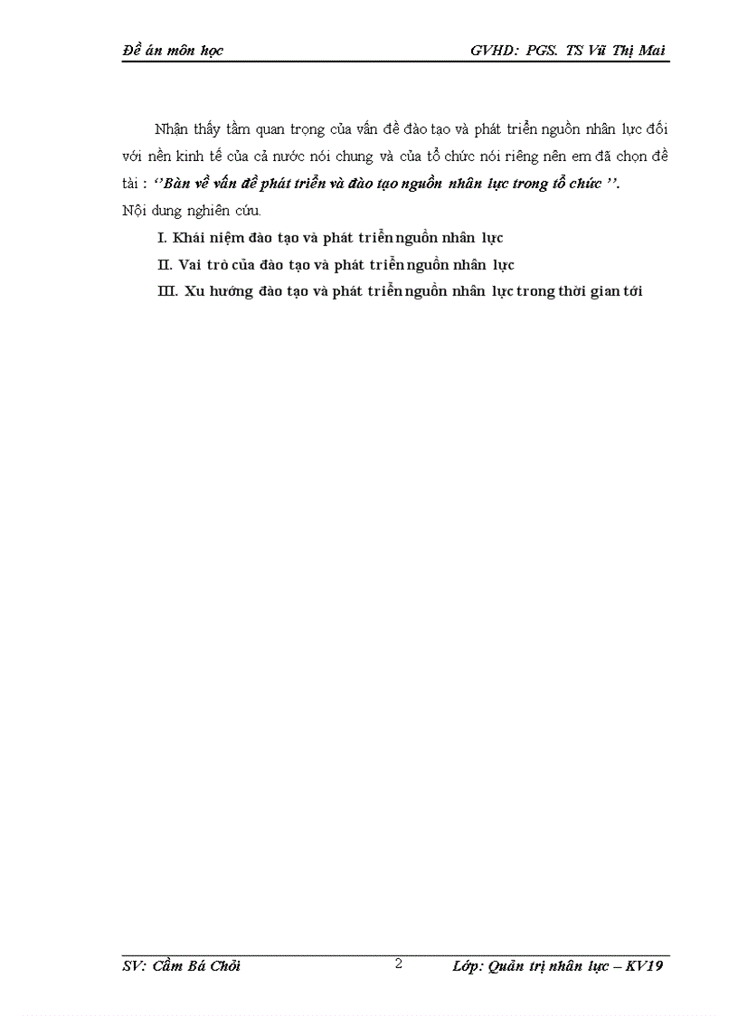 image for page Bàn về vấn đề phát triển và đào tạo nguồn nhân lực trong tổ chức 1