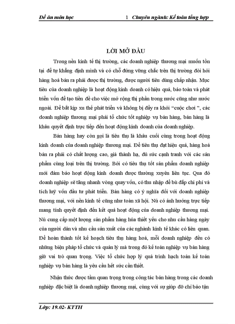 image for page Một số vấn đề về kế toán bán hàng trong doanh nghiệp thương mại 1