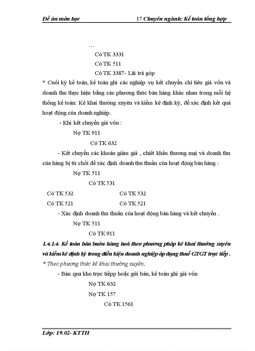 image for page Một số vấn đề về kế toán bán hàng trong doanh nghiệp thương mại 1