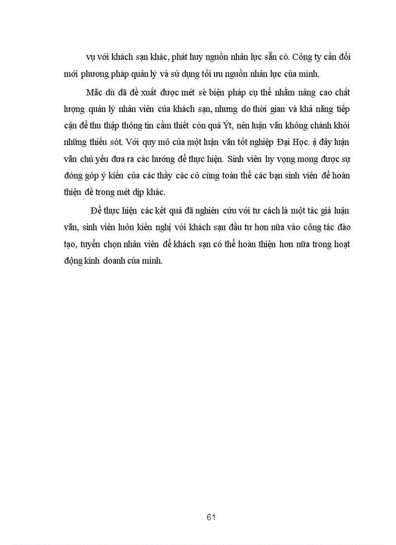 image for page Thực trạng và biện pháp nhằm góp phần hoàn thiện công tác quản lý nhân lực cho khách sạn Guoman 1