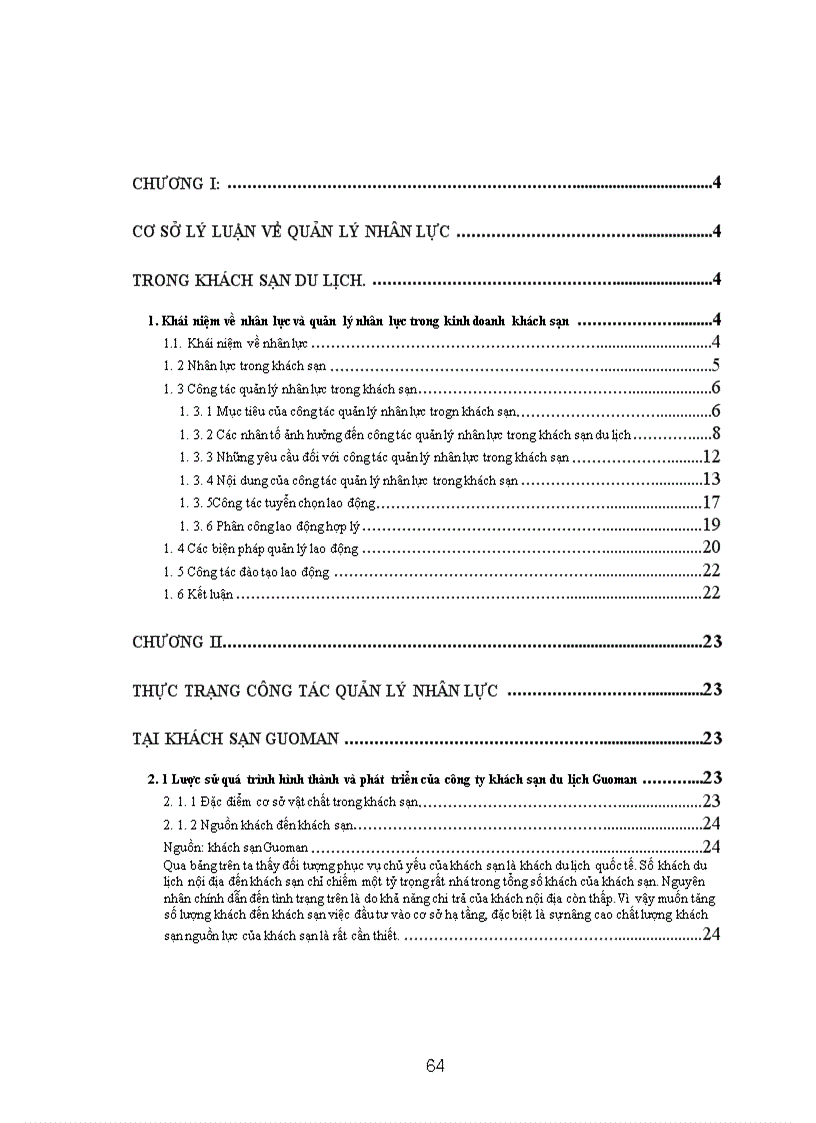 image for page Thực trạng và biện pháp nhằm góp phần hoàn thiện công tác quản lý nhân lực cho khách sạn Guoman 1