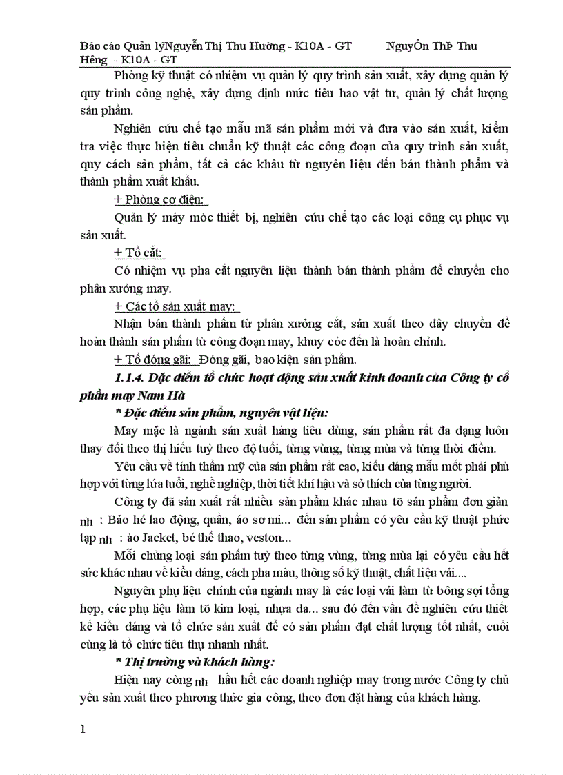 image for page Công tác quản lý TSCĐ và nâng cao hiệu quả sử dụng TSCĐ tại Công ty cổ phần may Nam Hà 1