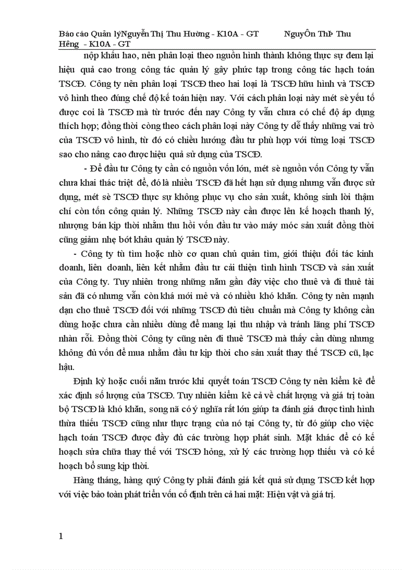 image for page Công tác quản lý TSCĐ và nâng cao hiệu quả sử dụng TSCĐ tại Công ty cổ phần may Nam Hà 1