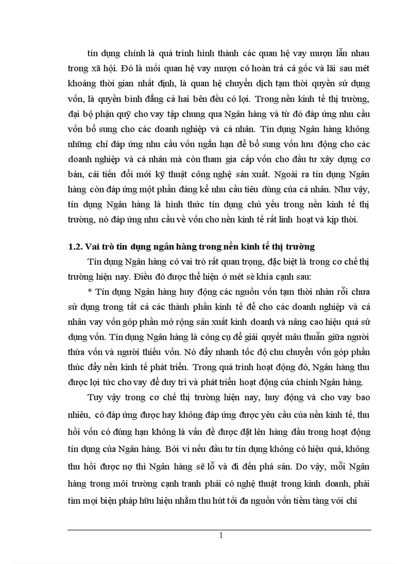 image for page Chất lượng tín dụng ngân hàng hiện trạng và giải pháp nâng cao chất lượng tín dụng tại NHTMCP Eximbank Hà Nội 1