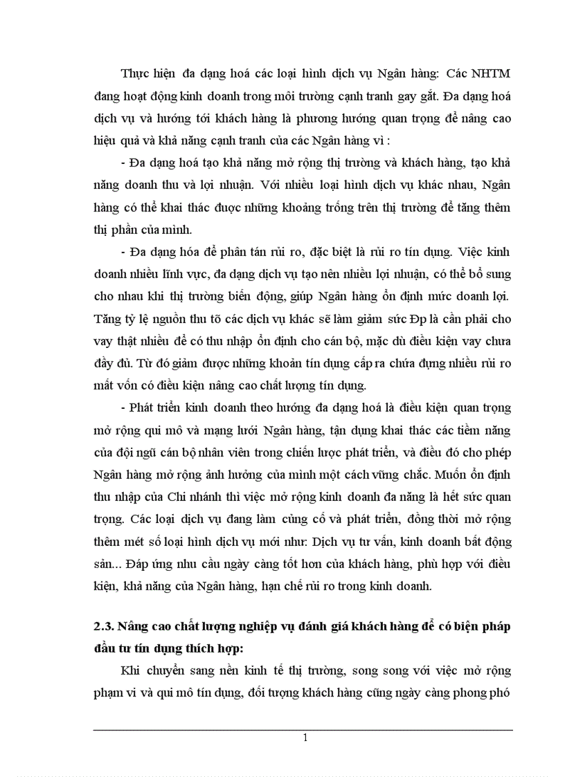 image for page Chất lượng tín dụng ngân hàng hiện trạng và giải pháp nâng cao chất lượng tín dụng tại NHTMCP Eximbank Hà Nội 1
