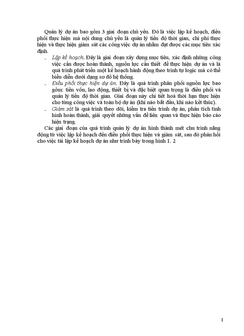 image for page Thực trạng quy trình Chuẩn bị thực hiện và quản lý dự án tại Trung tâm Công nghệ thông tin Tổng Công ty điện lực Việt Nam