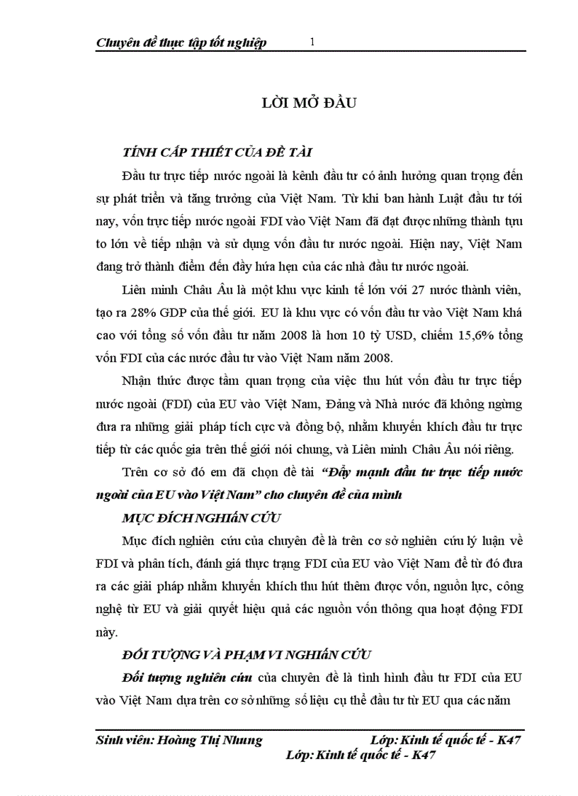 image for page Đẩy mạnh đầu tư trực tiếp nước ngoài của EU vào Việt Nam