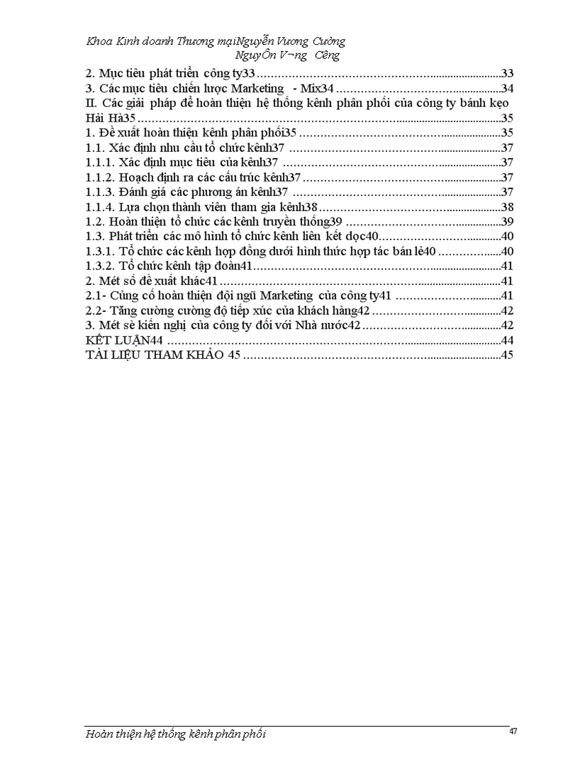 image for page Hoàn thiện hệ thống kênh phân phối của công ty bánh kẹo Hải Hà 1