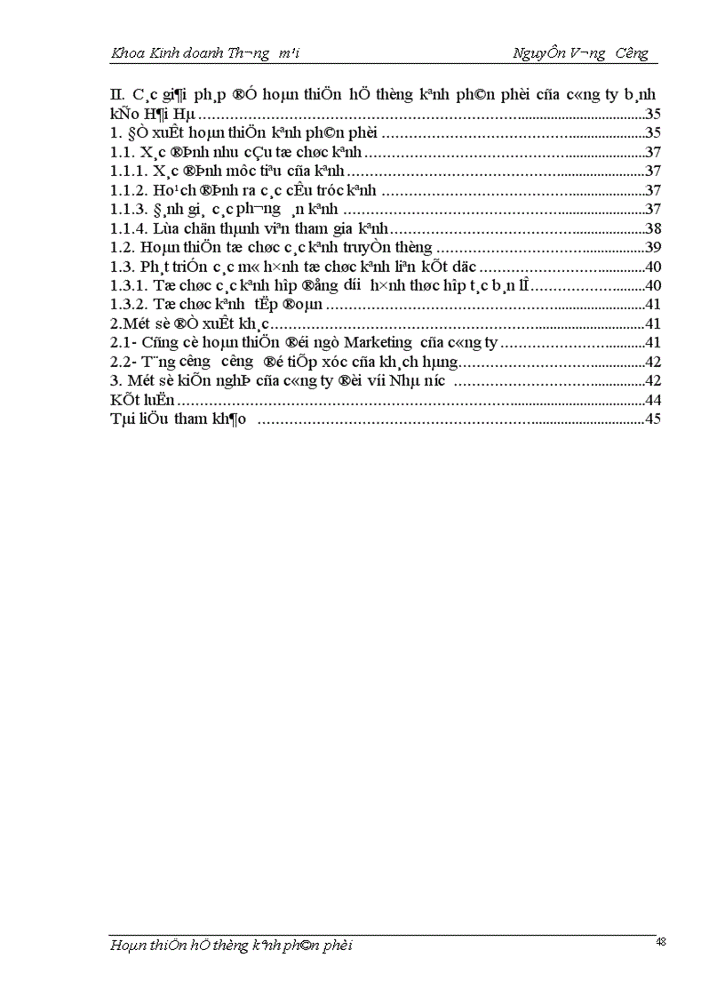 image for page Hoàn thiện hệ thống kênh phân phối của công ty bánh kẹo Hải Hà 1