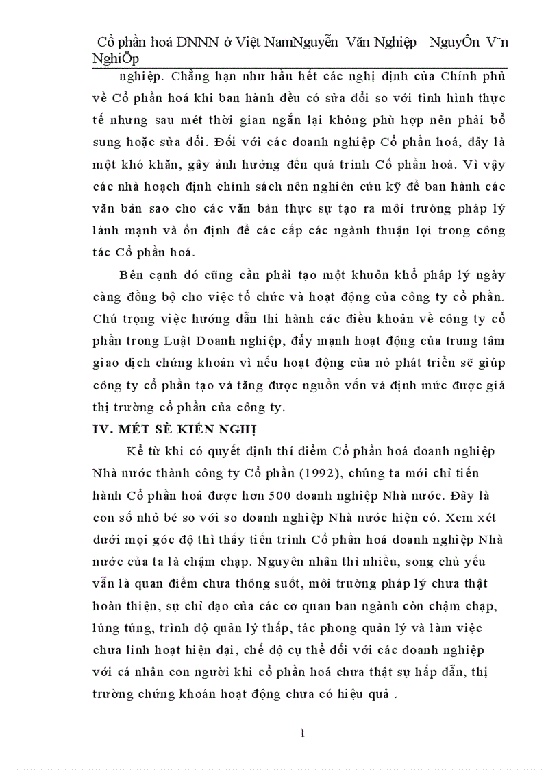 image for page Một số giải pháp nhằm đẩy nhanh tiến trình cổ phần hoá doanh nghiệp Nhà nước