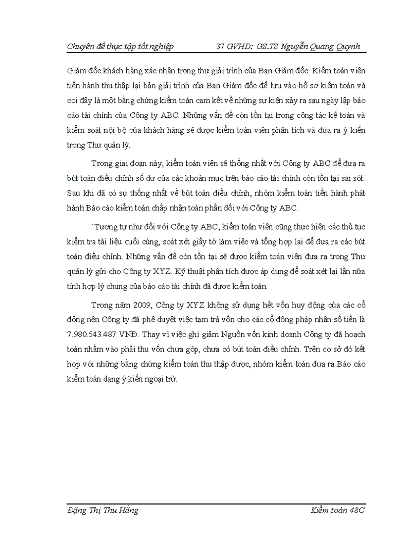 image for page Vận dụng các kỹ thuật thu thập bằng chứng kiểm toán trong kiểm toán báo cáo tài chính do Công ty TNHH kiểm toán An Phú thực hiện