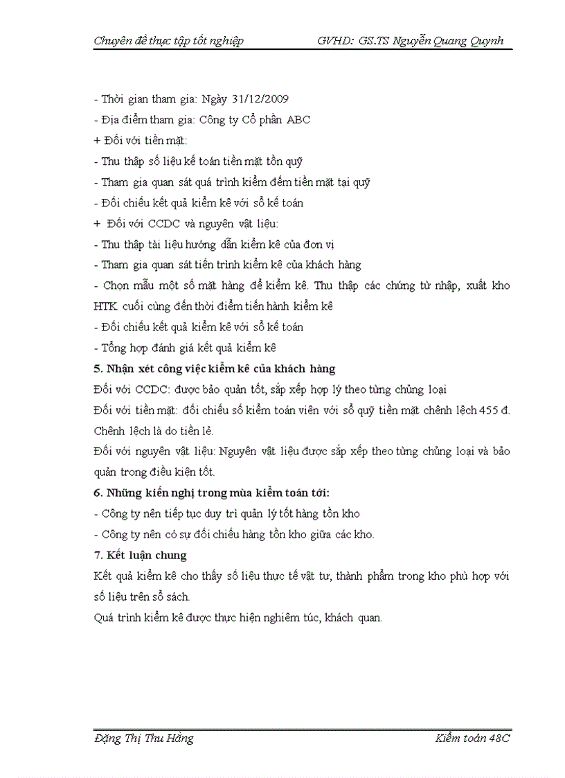 image for page Vận dụng các kỹ thuật thu thập bằng chứng kiểm toán trong kiểm toán báo cáo tài chính do Công ty TNHH kiểm toán An Phú thực hiện