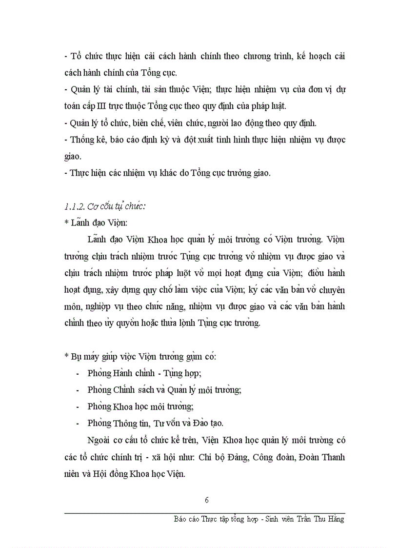 image for page Báo cáo thực tập tổng hợp tại Pho ng Chi nh sa ch va Qua n ly môi trươ ngViê n Khoa ho c Qua n ly Môi trươ ng Tô ng cu c Môi trươ ng