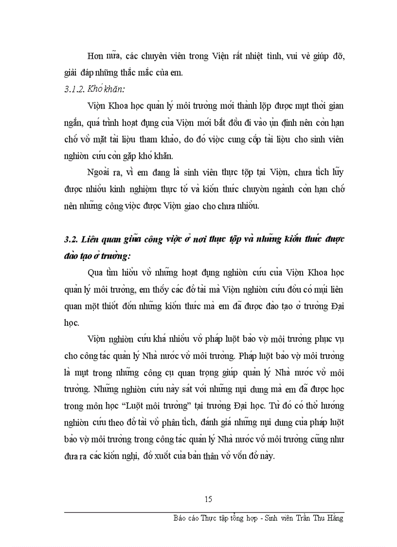 image for page Báo cáo thực tập tổng hợp tại Pho ng Chi nh sa ch va Qua n ly môi trươ ngViê n Khoa ho c Qua n ly Môi trươ ng Tô ng cu c Môi trươ ng