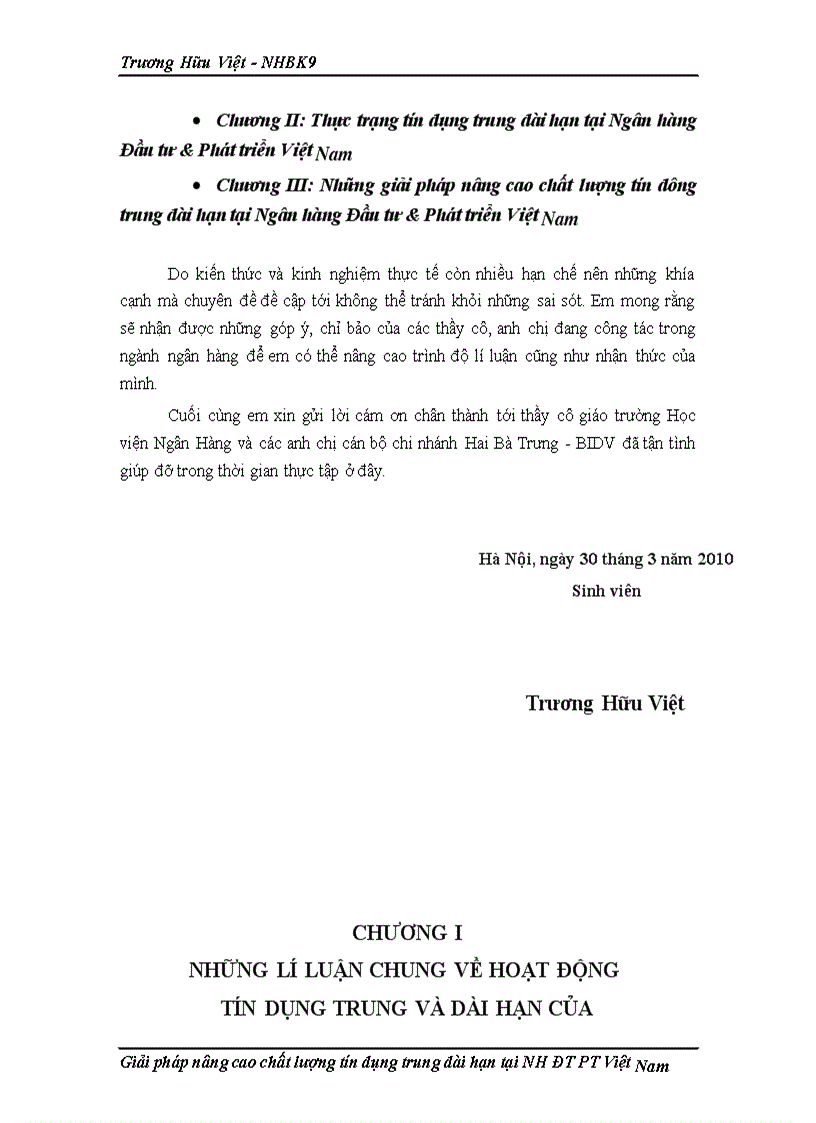 image for page Một số giải pháp nhằm mở rộng và nâng cao chất lượng tín dụng trung dài hạn tại ngân hàng Đầu tư và Phát triển Việt Nam 1