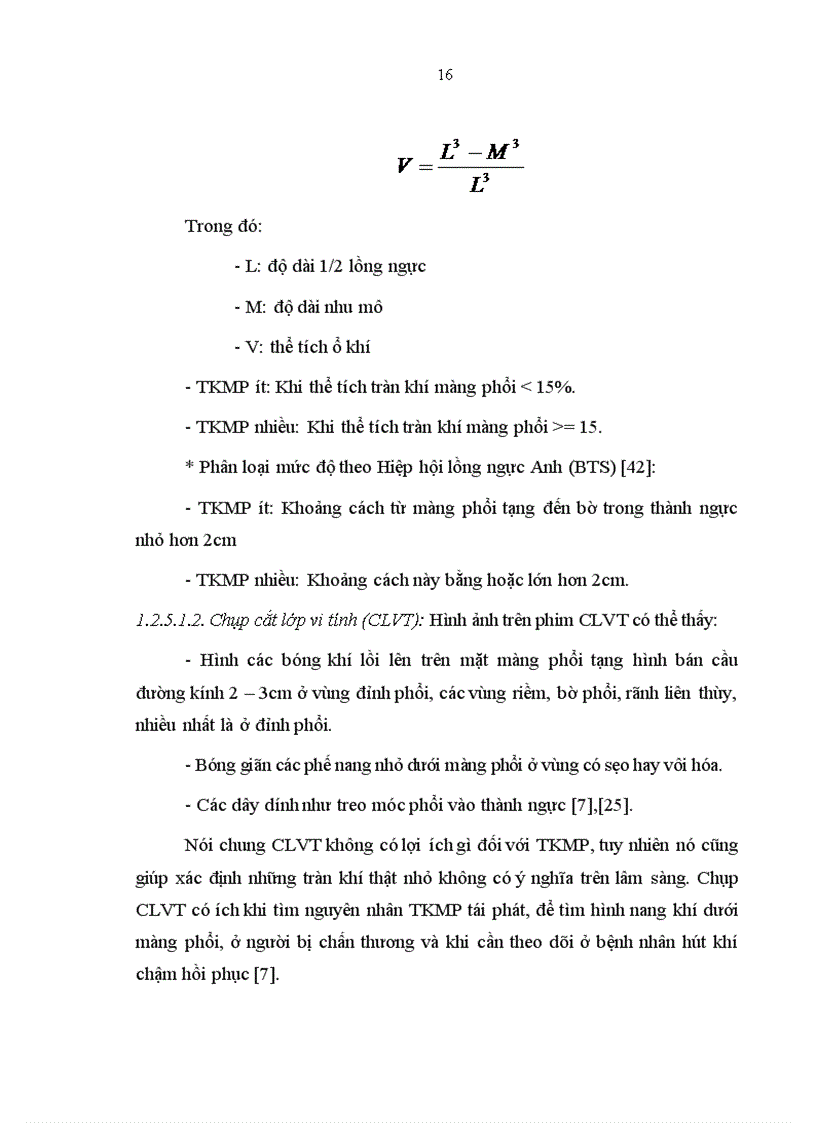 image for page Mô tả đặc điểm lâm sàng cận lâm sàng nguyên nhân của tràn khí màng phổi tự phát tại bệnh viện Lao và Bệnh phổi Trung ương từ tháng 01 2008 đến 06 2009